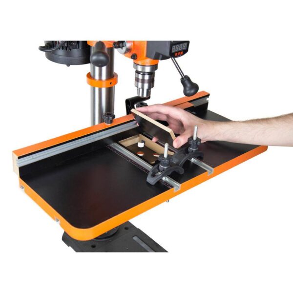 DPA2513 24 in. x 12 in. Drill Press Table with an Adjustable Fence and Stop Block - Image 3