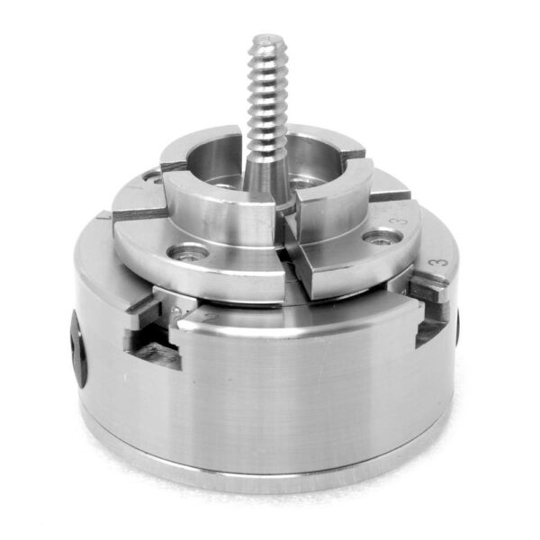 LA4374 3.75 in. 4-Jaw Self-Centering Lathe Chuck Set with 1 in. x 8TPI Thread - Image 4