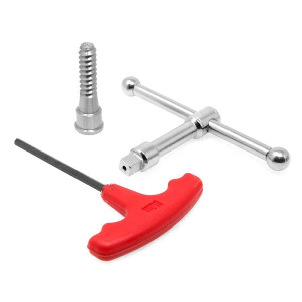LA4374 3.75 in. 4-Jaw Self-Centering Lathe Chuck Set with 1 in. x 8TPI Thread - Image 5