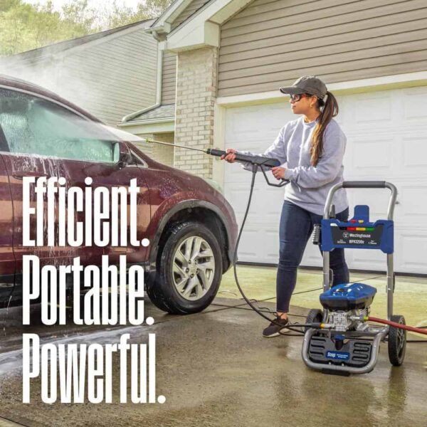 Westinghouse 3200 PSI 1.76 GPM 13 Amp Cold Water Electric Powered Pressure Washer with Turbo Nozzle and 5 Quick Connect Tips - Image 8