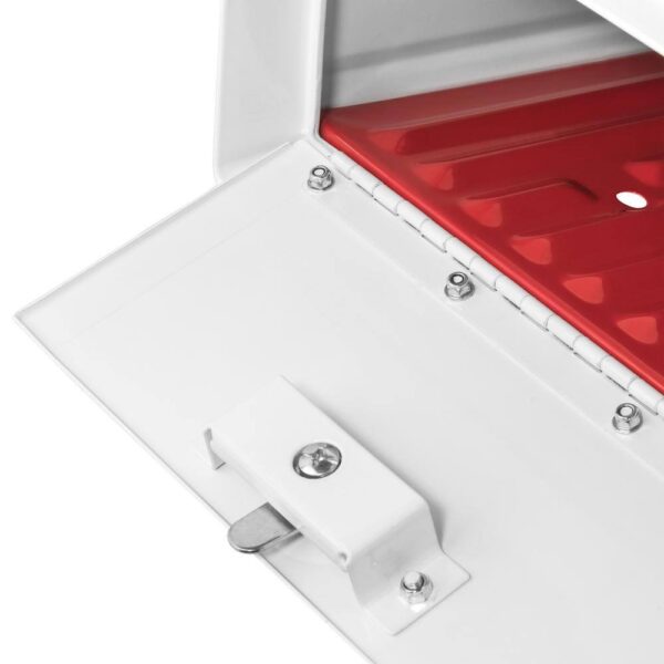 Mailboxes 6300W-10 Oasis 360 White, Large, Steel, Locking Parcel Mailbox with 2-Access Doors - Image 9