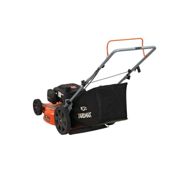 YARDMAX YG1650 21 in. 170cc 3-in-1 Gas Walk Behind Push Lawn Mower with High Rear Wheels - Image 2