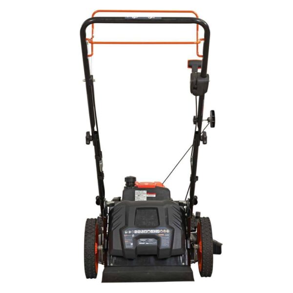 YARDMAX YG2860 22 in. 201 cc SELECT PACE 6 Speed CVT High Wheel FWD 3-in-1 Gas Walk Behind Self Propelled Lawn Mower - Image 4