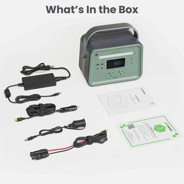 YOSHINO B330 SST Solid-State Portable Power Station, 330W /480W Peak, Push-Button Start Battery Generator - Image 8