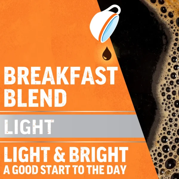 Maxwell House Breakfast Blend Light Roast K-Cup Coffee Pods (100 ct.) - Image 5