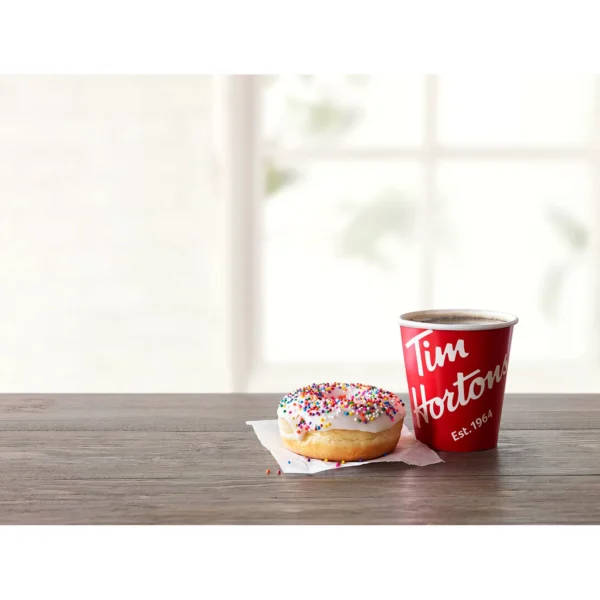 Tim Hortons Premium Dark Coffee, Dark Roast (100 ct.) - Image 2