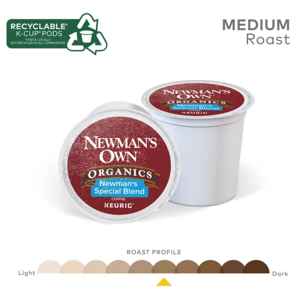 Newman s Own Organics Coffee K-Cup Pods, Special Blend (100 ct.) - Image 2