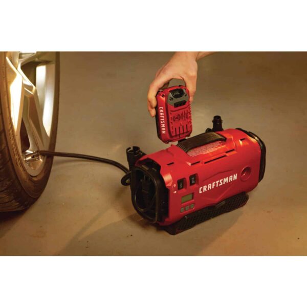 Craftsman V20 20 V 160 psi Cordless Inflator - Image 3