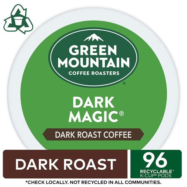 Green Mountain Coffee Roasters Dark Magic Single-Serve Keurig K-Cup Pods Dark Roast Coffee 24 Count ( Pack Of 4 ) - Image 2