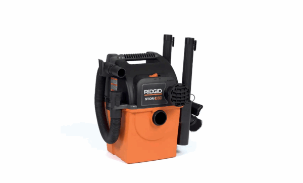 WD5500 5 Gal. 5.0-Peak HP Portable Wall-Mountable Wet/Dry Shop Vacuum with Filter, Hose and Accessories