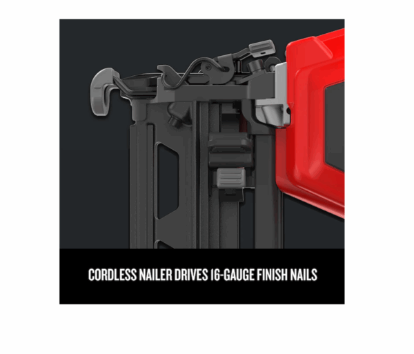 CMCN616C1 V20 16-Gauge 20-volt Max Cordless Finish Nailer - Image 11