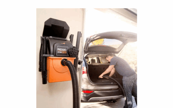WD5500 5 Gal. 5.0-Peak HP Portable Wall-Mountable Wet/Dry Shop Vacuum with Filter, Hose and Accessories - Image 10