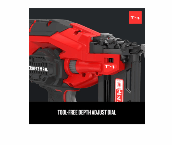 CMCN616C1 V20 16-Gauge 20-volt Max Cordless Finish Nailer - Image 12