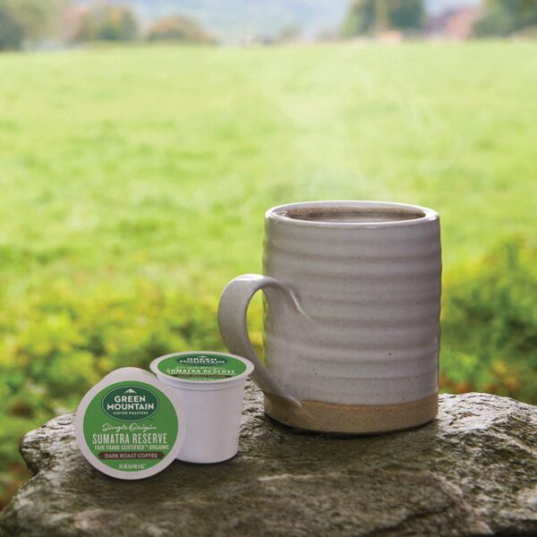 Green Mountain Coffee Roasters Sumatra Reserve, Single-Serve Keurig K-Cup Pods, Dark Roast Coffee, 96 Count - Image 13