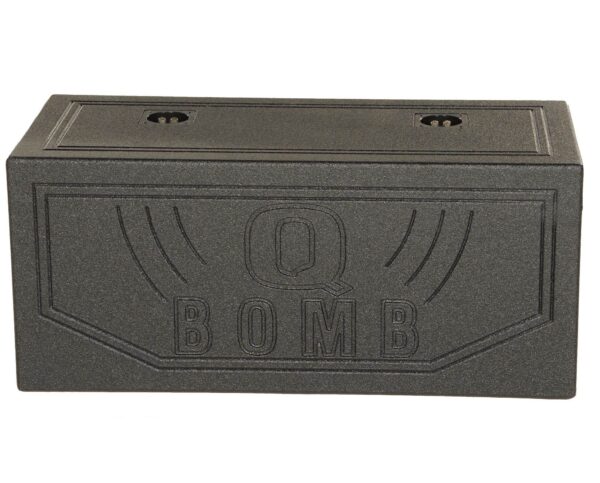 15V Dual 15 Vented Port Subwoofer Sub Box w/ Bedliner Spray (2 Pack) - Image 6