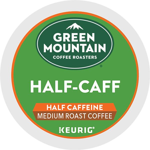 Green Mountain Coffee Roasters Half Caff, Single-Serve Keurig K-Cup Pods, Medium Roast Coffee, 96 Count - Image 12