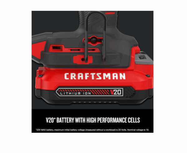 CMCN616C1 V20 16-Gauge 20-volt Max Cordless Finish Nailer - Image 14