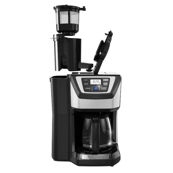 12-Cup Black/Stainless Residential Drip Coffee Maker, CM5000B - Image 2