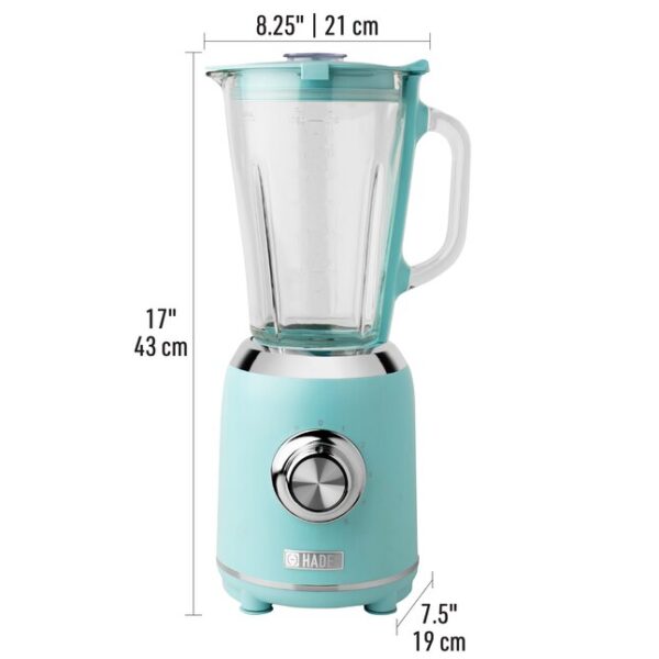 75029 56-oz Turquoise 550-Watt Blender - Image 6