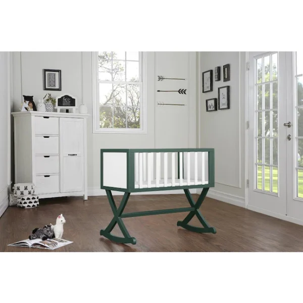Luna/Haven Cradle, Olive and White - Image 2
