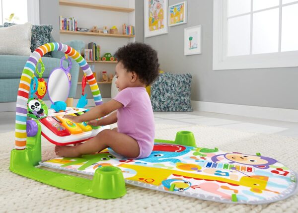 Fisher-Price Deluxe Kick   Play Piano Gym   Maracas - Image 10