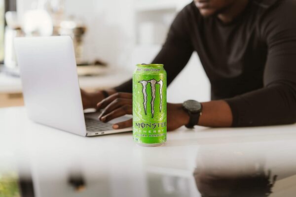 Monster Energy Ultra Black, Sugar Free Energy Drink, 16 Ounce (Pack of 24) - Image 3