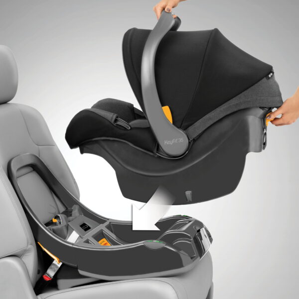 KeyFit 35 35 lbs Infant Car Seat Base   Anthracite   Anthracite (Grey) - Image 5