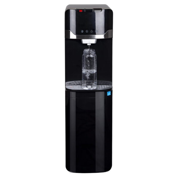 Great Value Bottom Loading Hot/Cold/Room Temp. Water Dispenser, Black Water Cooler - Image 2