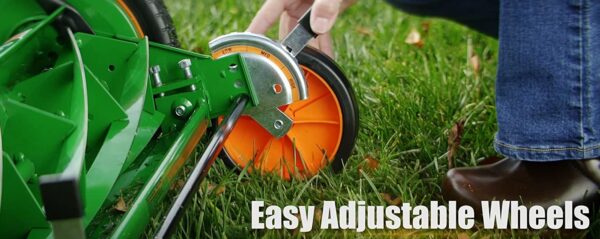 Outdoor Power Tools 2000-20S 20-Inch 5-Blade Classic Push Reel Lawn Mower, Green - Image 9