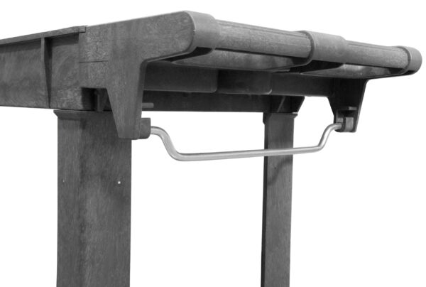WEN Products 500   Pound Capacity 40 by 17   Inch Two   Shelf Service Utility Cart - Image 4