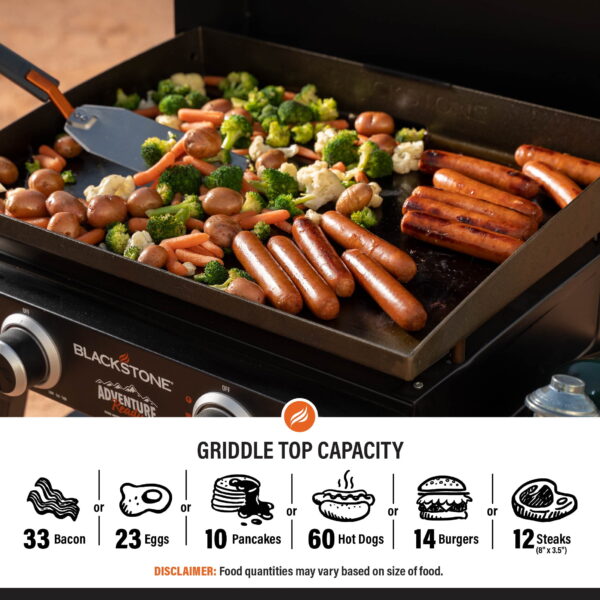 Blackstone Adventure Ready 22  Griddle with Stand and Adapter Hose - Image 6