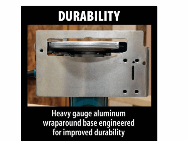 5007F 7-1/4 in. 15 Amp Corded Circular Saw with Dust Port 2 LED Lights 24T Carbide Blade - Image 5