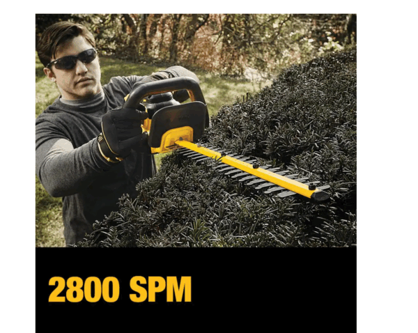 DCHT820B 20V MAX Cordless Battery Powered Hedge Trimmer (Tool Only) - Image 5