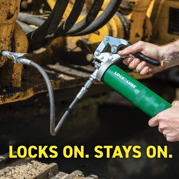 GC81011 Grease Gun Coupler locks onto Zerk fittings. Rated 10,000 PSI. Long-lasting rebuildable tool. - Image 5