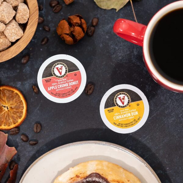 Victor Allen FG014855 for K-Cup Keurig 2.0 Brewers, Coffee Single Serve Coffee Pods, Autumn Favorites Variety Pack, 96 Count - Image 4
