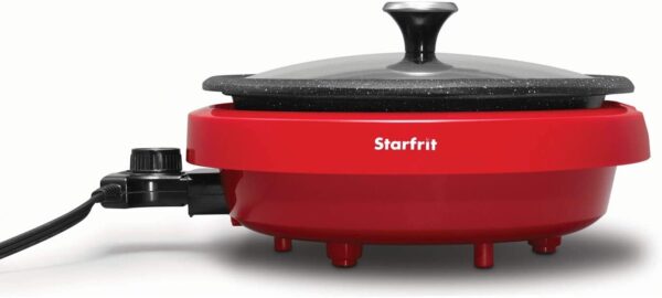 Dual-Sided 3.2-Quart Hot Pot Electric Food Makers, normal, Red - Image 3