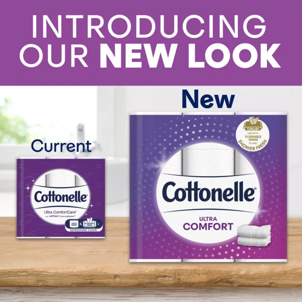 Cottonelle Ultra ComfortCare Toilet Paper (36 Mega Rolls, 268 sheets/roll) - Image 2