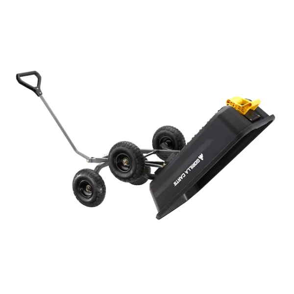 Gorilla Carts  4-cu ft Poly Yard Cart - Image 5