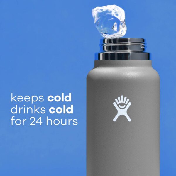64oz Wide Mouth Bottle, Stone - Image 5