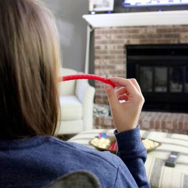 Red Vines Licorice, Original Red Flavor, Soft   Chewy Candy Twists, 56 Ounce Jar, Pack of 2 - Image 6