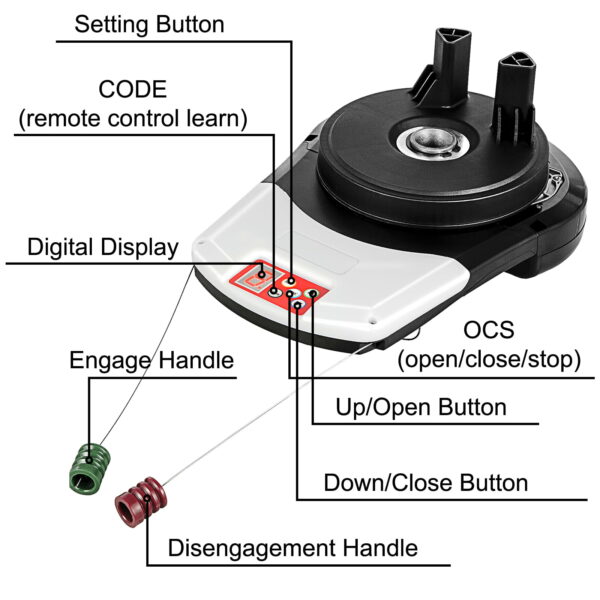 Auto Garage Roller Door Opener with 2 remote   2 yrs warranty CE certified - Image 5