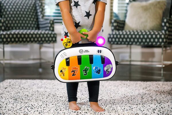 Baby Einstein 4-in-1 Kickin  Tunes Music and Language Play Gym and Piano Tummy Time Activity Mat - Image 6
