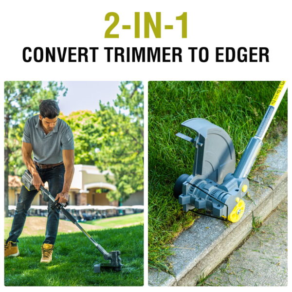 40V Cordless String Trimmer with 4.0 Ah Battery and Charger DB2603 - Image 4
