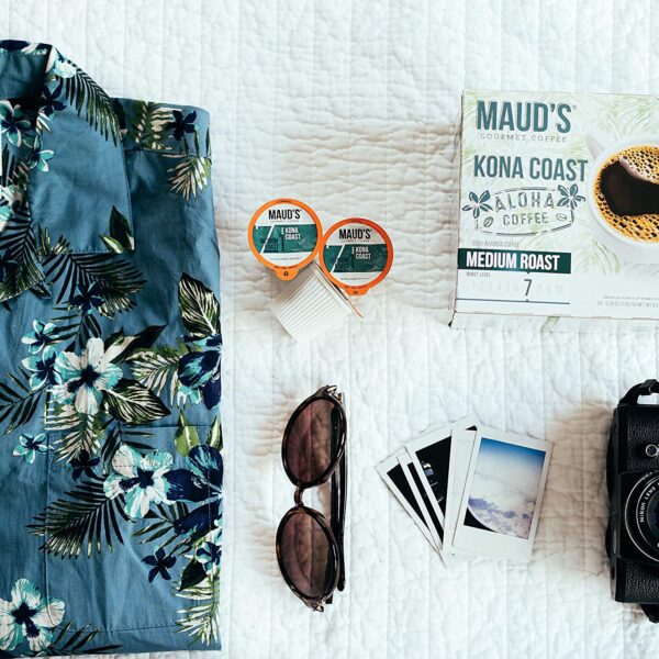 Maud s Kona Coffee Blend (Kona Coast), 100ct. Solar Energy Produced Recyclable Single Serve Medium Dark Roast Kona Coffee Pods ?C 100% Arabica Coffee California Roasted, Kona K Cup Compatible - Image 6