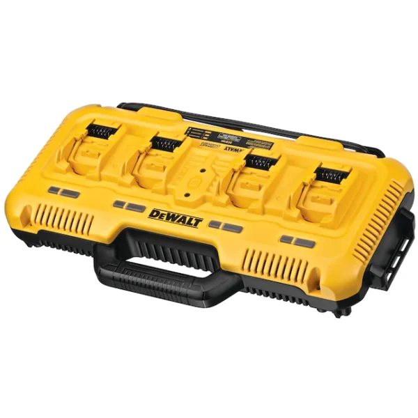 20V  Battery Chargers, 4-Port, Rapid Charge (DCB104) , Black - Image 7