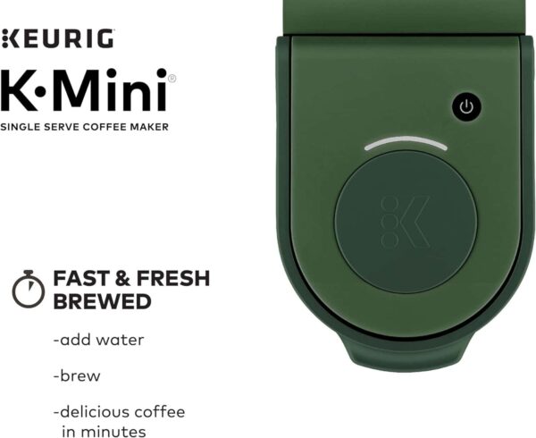 K-Mini Single Serve Coffee Maker, Evergreen - Image 7
