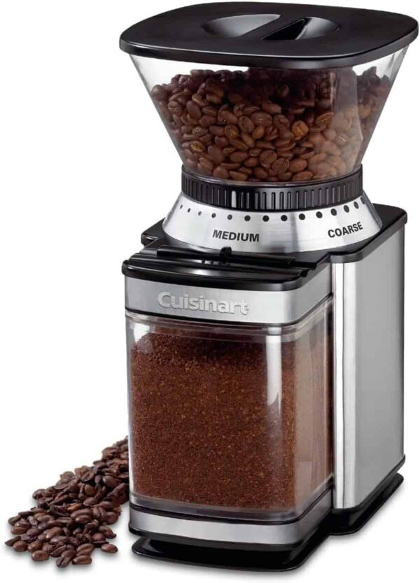 CUISINART Coffee Grinder, Electric Burr One-Touch Automatic Grinder, DBM-8P1 - Image 5