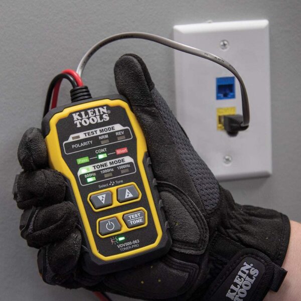 Klein Tools VDV500-820 Cable Tracer with Probe Tone Pro Kit for Telephone, Internet, Video, Data and Communications Cables - Image 4