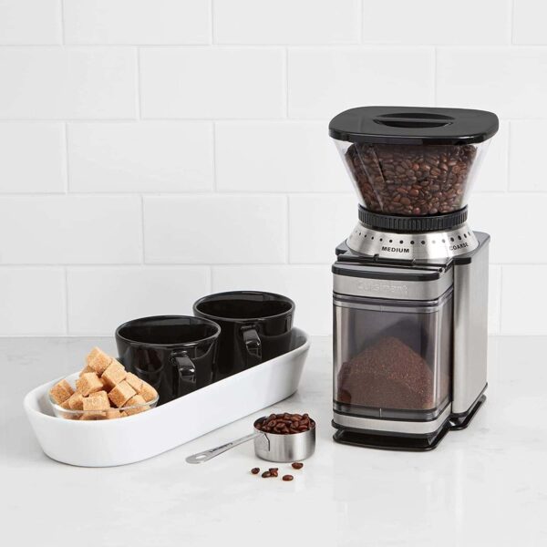 CUISINART Coffee Grinder, Electric Burr One-Touch Automatic Grinder, DBM-8P1 - Image 4