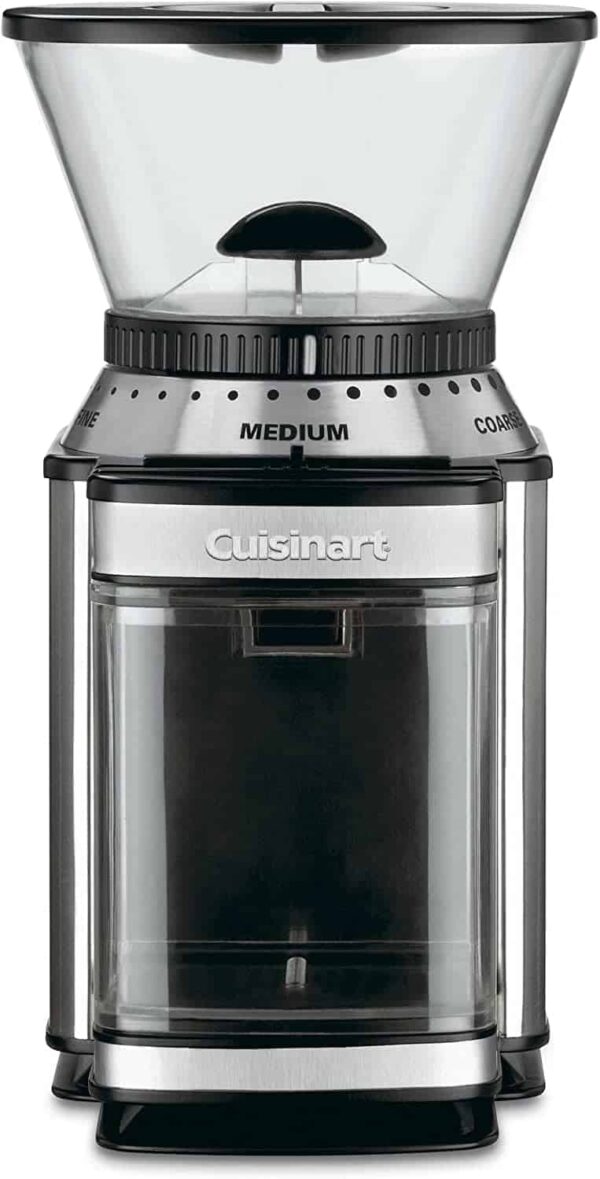 CUISINART Coffee Grinder, Electric Burr One-Touch Automatic Grinder, DBM-8P1 - Image 2